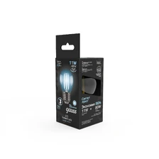 Светодиодная филаментная лампа Gauss Шар 11W 830Lm 4100K E27 105802211 4