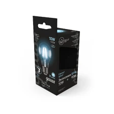 Светодиодная филаментная лампа Gauss A60 10W 970Lm 4100K E27 102802210 4