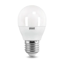 Светодиодная лампа Gauss Шар 10W 710Lm 3000K E27 53210 2