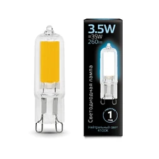 Светодиодная лампа Gauss 3,5W 260Lm 4100K G9 107809203 1