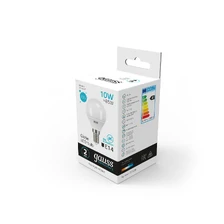 Светодиодная лампа Gauss Шар 10W 730Lm 4100K E14 53120 3