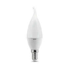 Светодиодная лампа Gauss Свеча 6,5W 520Lm 3000K E14 104101107 2