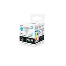 Светодиодная лампа Gauss Софит 9W 660Lm 4100K GU5.3 13529 3