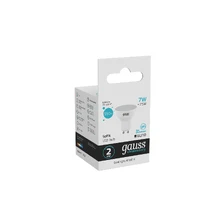 Светодиодная лампа Gauss Софит 7W 550Lm 4100K GU10 13627 4